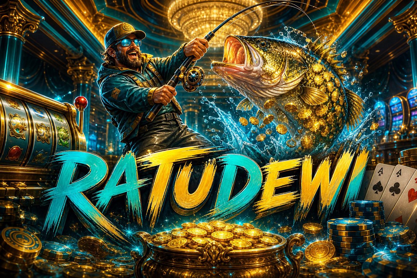 Panel hadiah absen harian dan acara mingguan di RATUDEWI